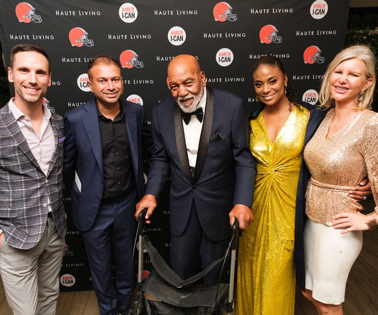Haute Living Kicked Off Super Bowl LVI Weekend Celebrating NFL Icon Jim Brown With Louis XIII And The Amer-I-C...