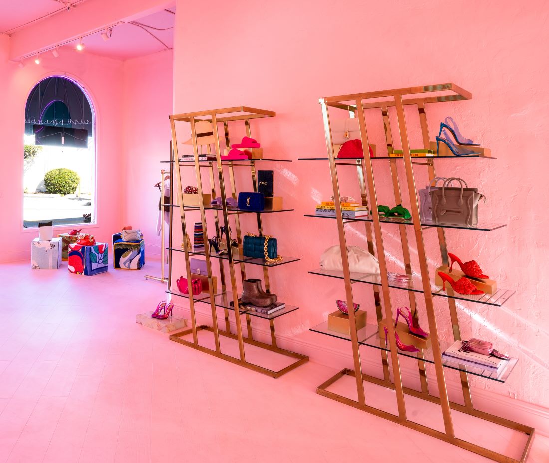 luxury fashion retailer The Webster's Palm Beach pop-up location