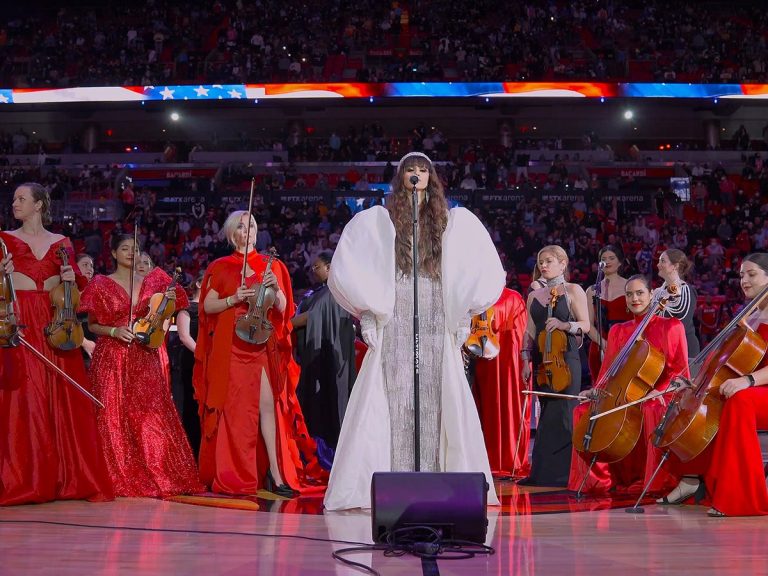 Haute Living Miami Ambassador Radmila Lolly On Performing The National Anthem At The Miami Heat Game