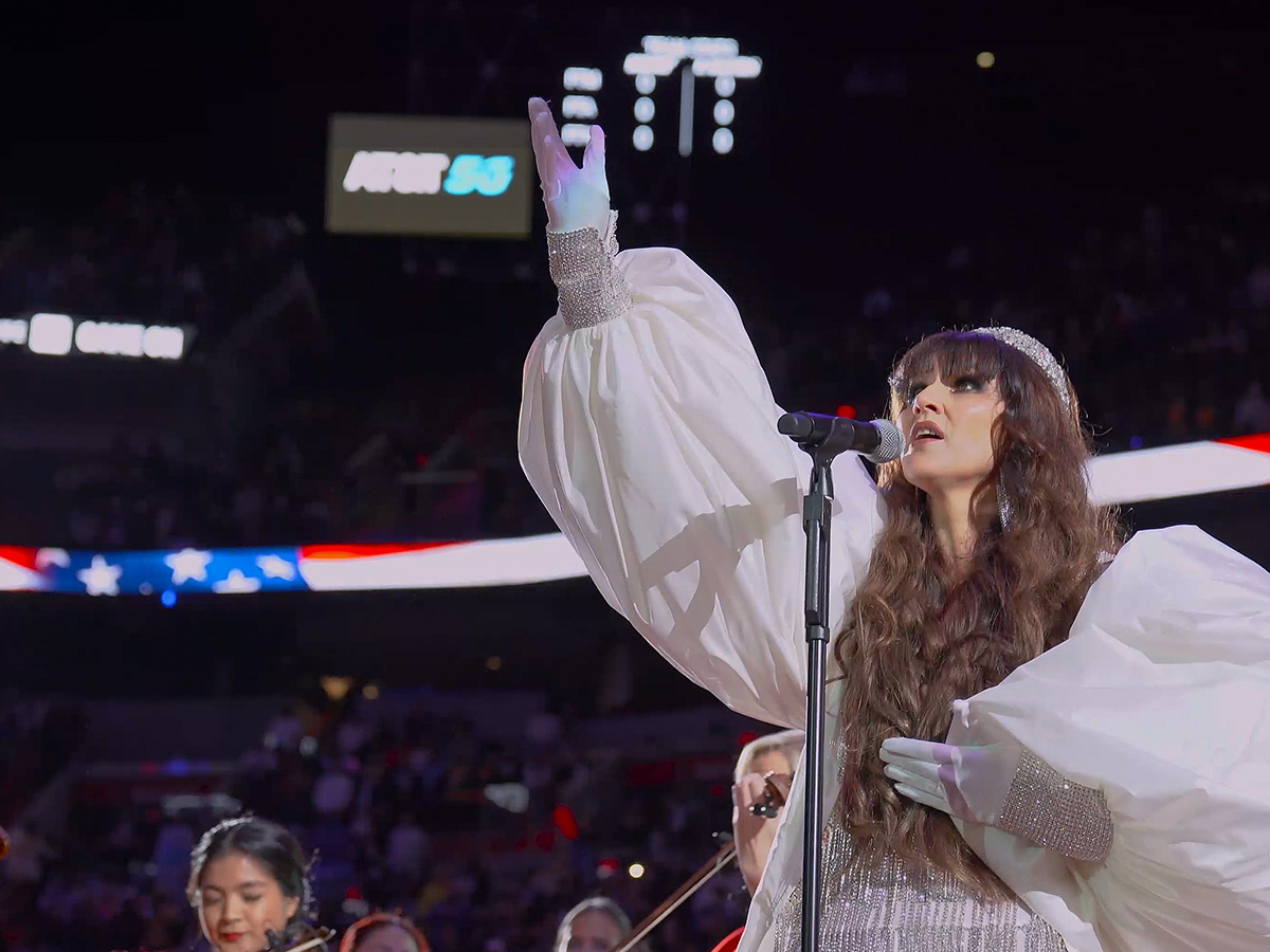 Haute Living Miami Ambassador Radmila Lolly On Performing The National Anthem At The Miami Heat Game