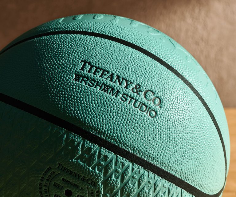 Tiffany & Co. And Daniel Arsham Unveil A Limited-Edition Tiffany Blue Basketball To Celebrate NBA All-Sta...