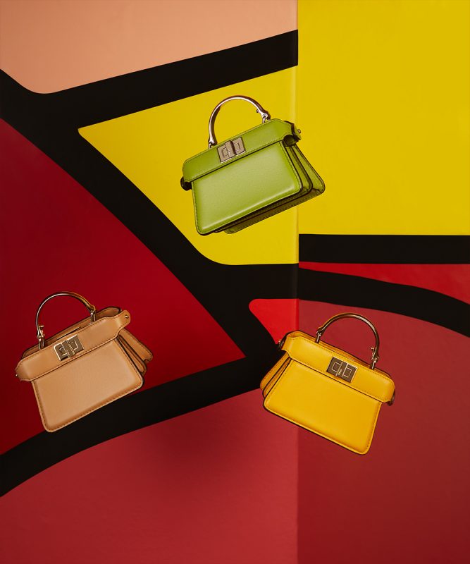 Haute Living's Editorial Featuring Fendi's New Peekaboo Bags