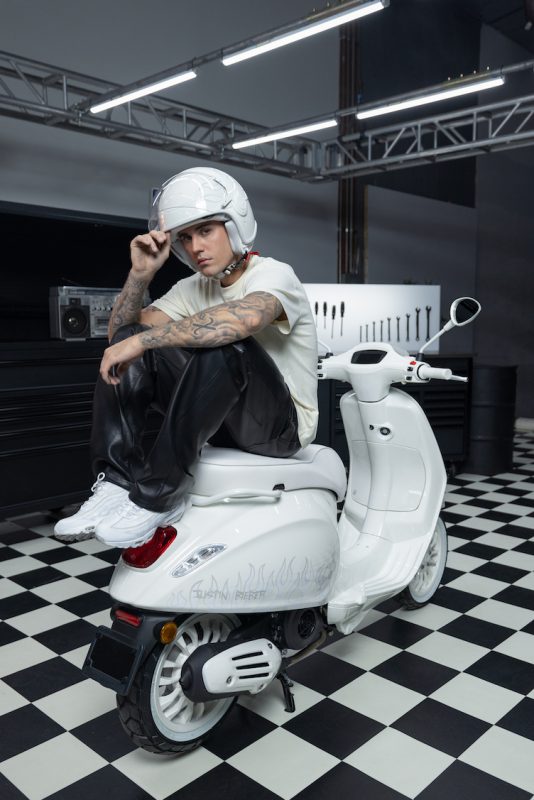 Justin Bieber x Vespa