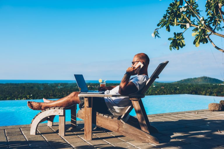 Who Says You Can’t Work From The Beach? HotelPlanner Confirms: Digital Nomads Combine Work And Play And ...
