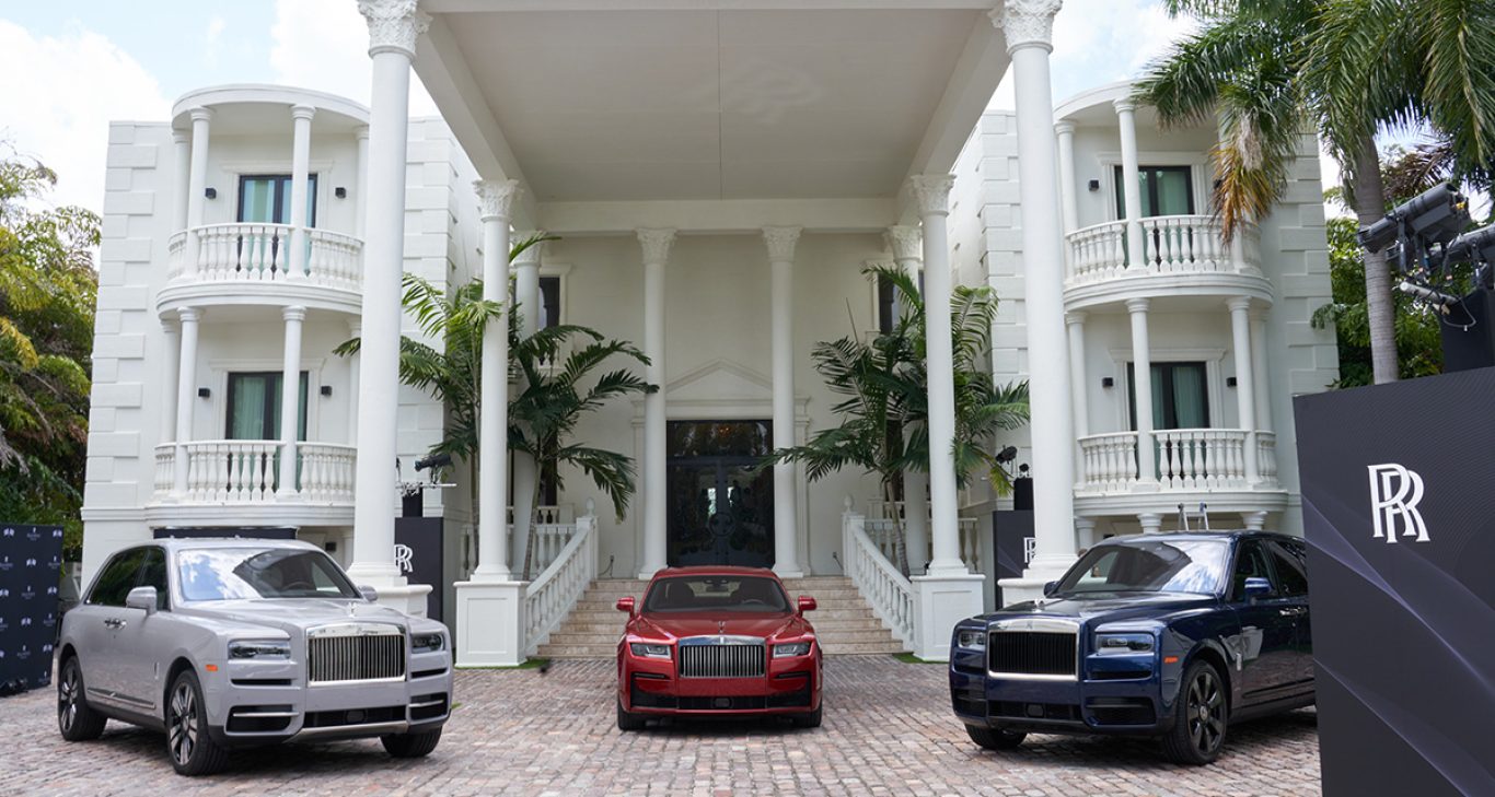 Inside Haute Living & RollsRoyce Motor Cars’ Formula 1 Mansion