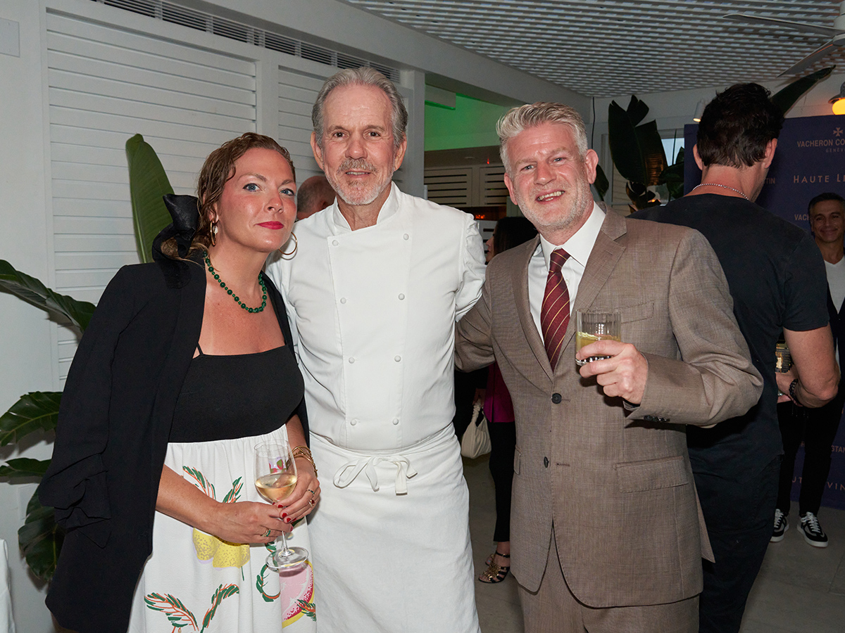 Haute Living Hosts An Exclusive Dinner With Vacheron Constantin Celebrating Cover Star Chef Thomas Keller During The Inaugural Miami Grand Prix