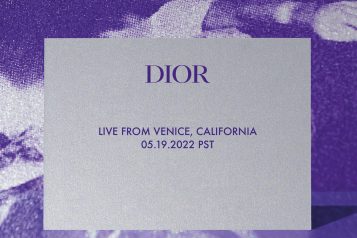 Watch The Dior Spring 2023 Men's Capsule Collection Show Live From Venice, California