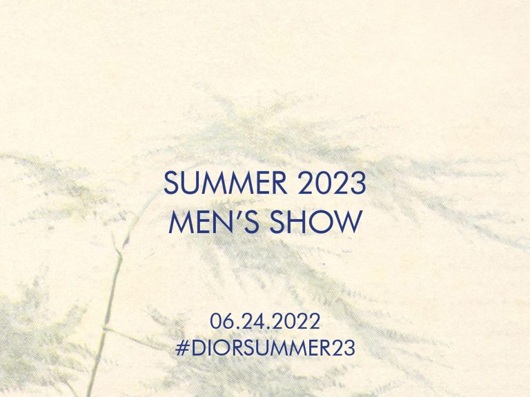 Paris Men’s Fashion Week: Watch The Dior Summer 2023 Men’s Show Live