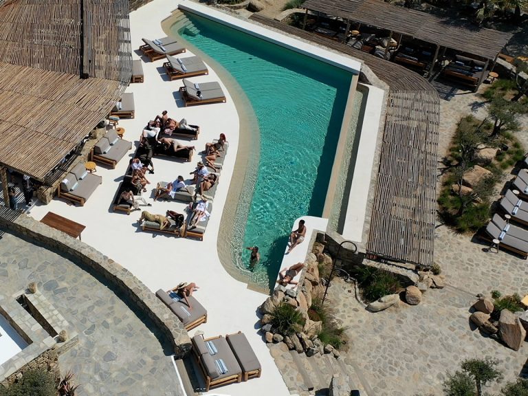 Exclusive: Fendi Debuts The 2022 Summer Capsule Collection In Mykonos