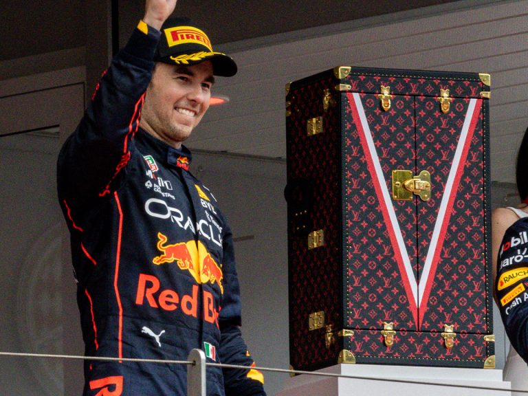 Victory Travels In Louis Vuitton: A Look At The 79th Formula 1 Grand Prix de Monaco Trophy Travel Case