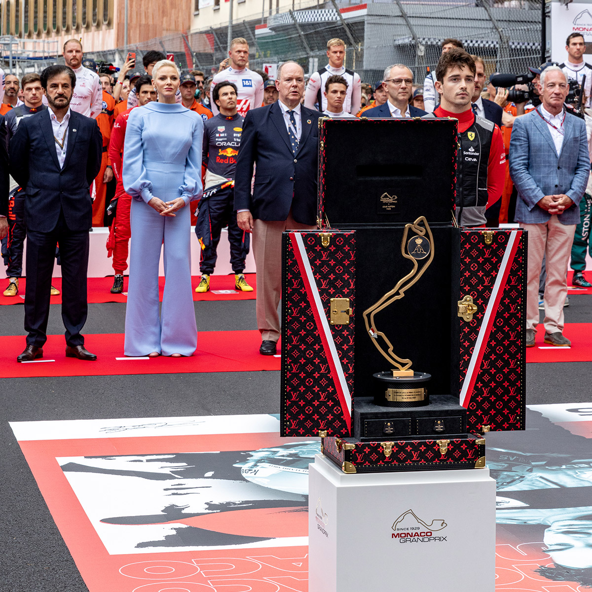 ViLouis Vuitton Formula 1 Grand Prix de Monaco Trophy Travel Case