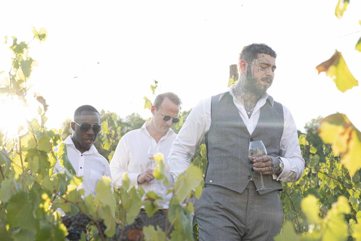 How Mark Wahlberg Inspired Post Malone To Launch His Wine Label, Maison No. 9
