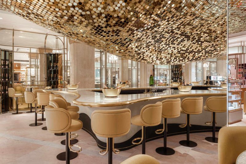 Moët & Chandon installs new vintage wall at Harrods - The Drinks Business