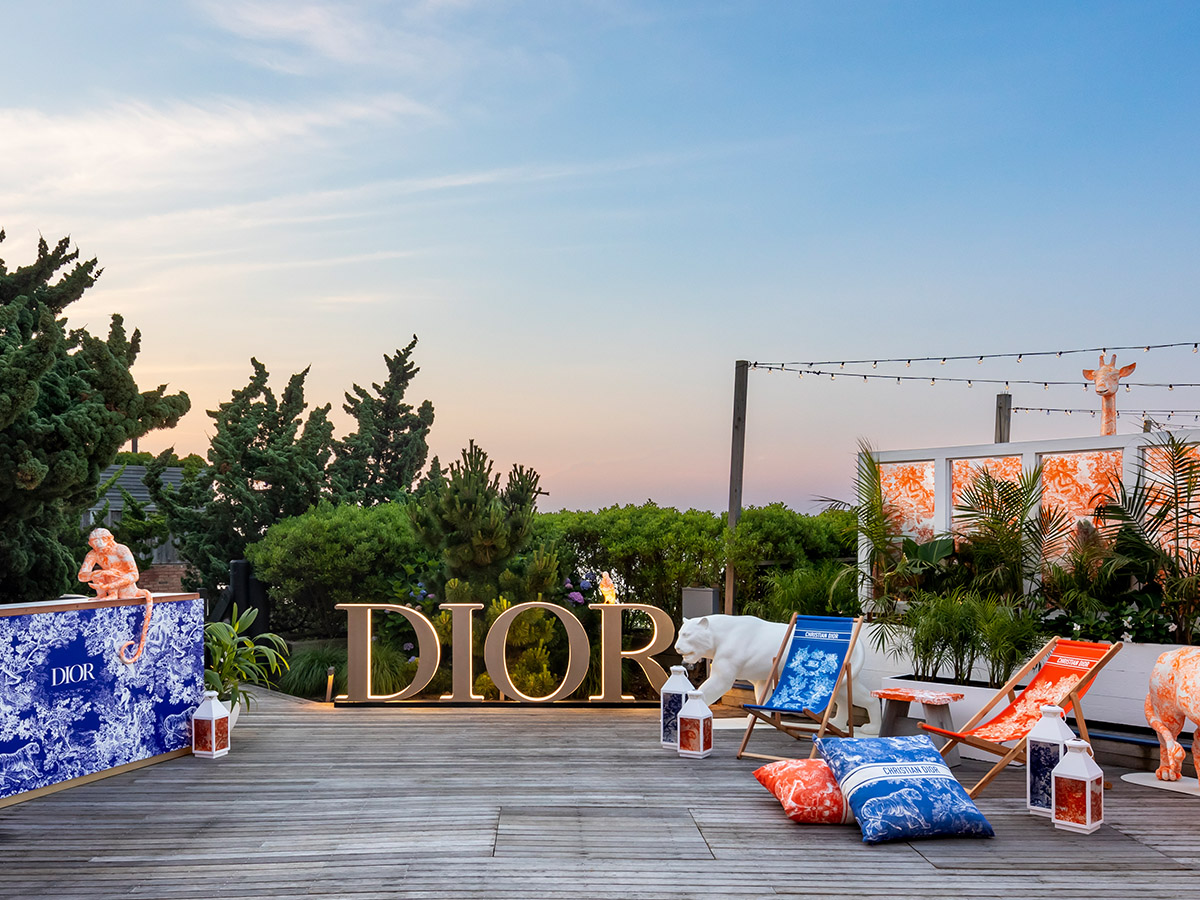The Iconic Dioriviera Pop-Up Has Landed At Gurney's Montauk Resort & Seawater Spa