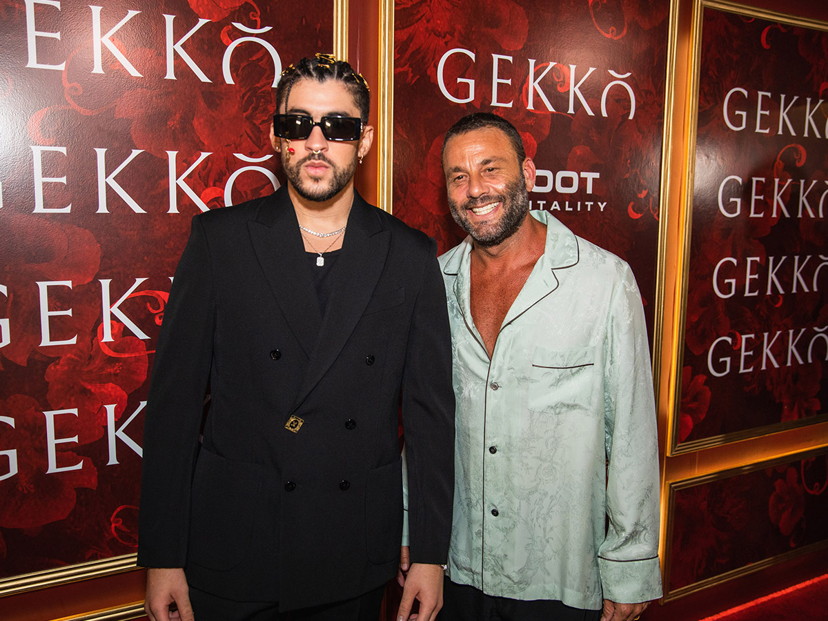 Bad Bunny & David Grutman Open Gekkō In Miami With A Star-Studded Party