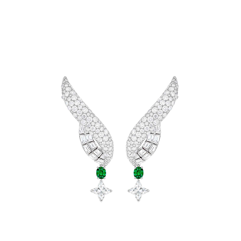 louis vuitton high jewelry earrings