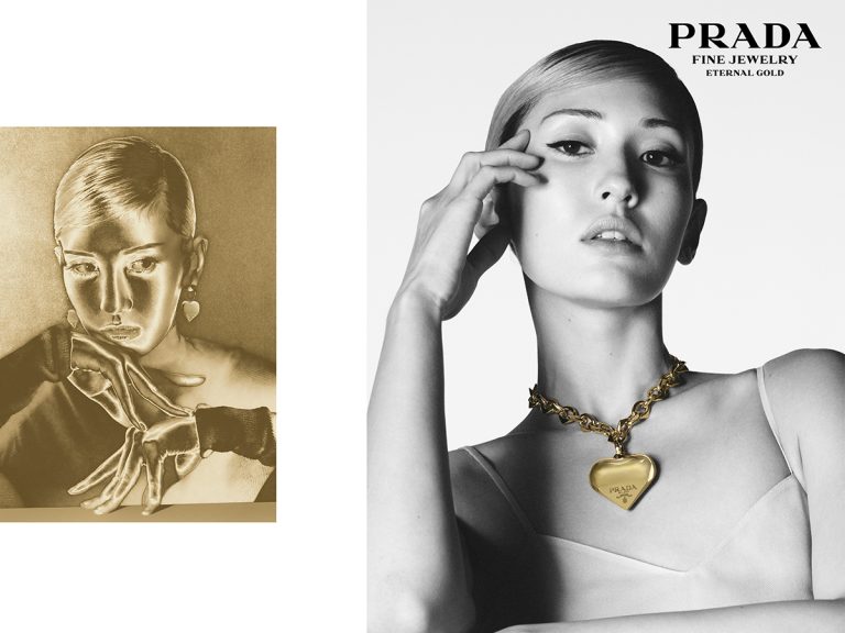Prada Debuts Its First-Ever Fine Jewelry Collection: Eternal Gold