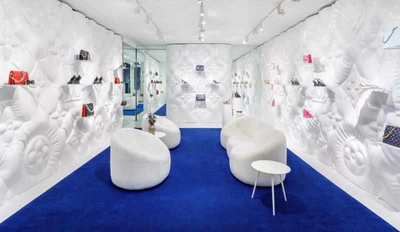 Louis Vuitton Debuts Sparkle Pump Collection With A NYC Pop-Up