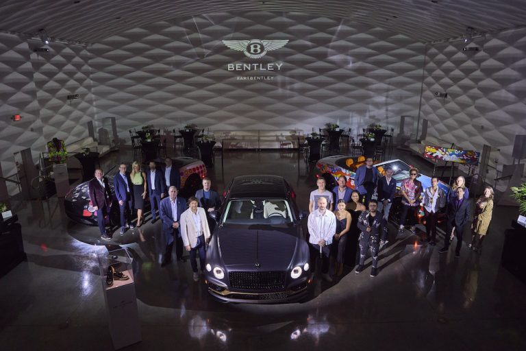 Bentley Motors Celebrates Three Of Their Most Exceptional Collaborations This Art Basel Season