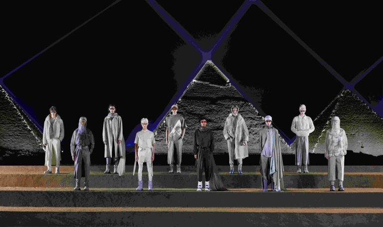Dior Unveils The 2023 Fall Men’s Collection With The Great Pyramid Of Giza As The Backdrop