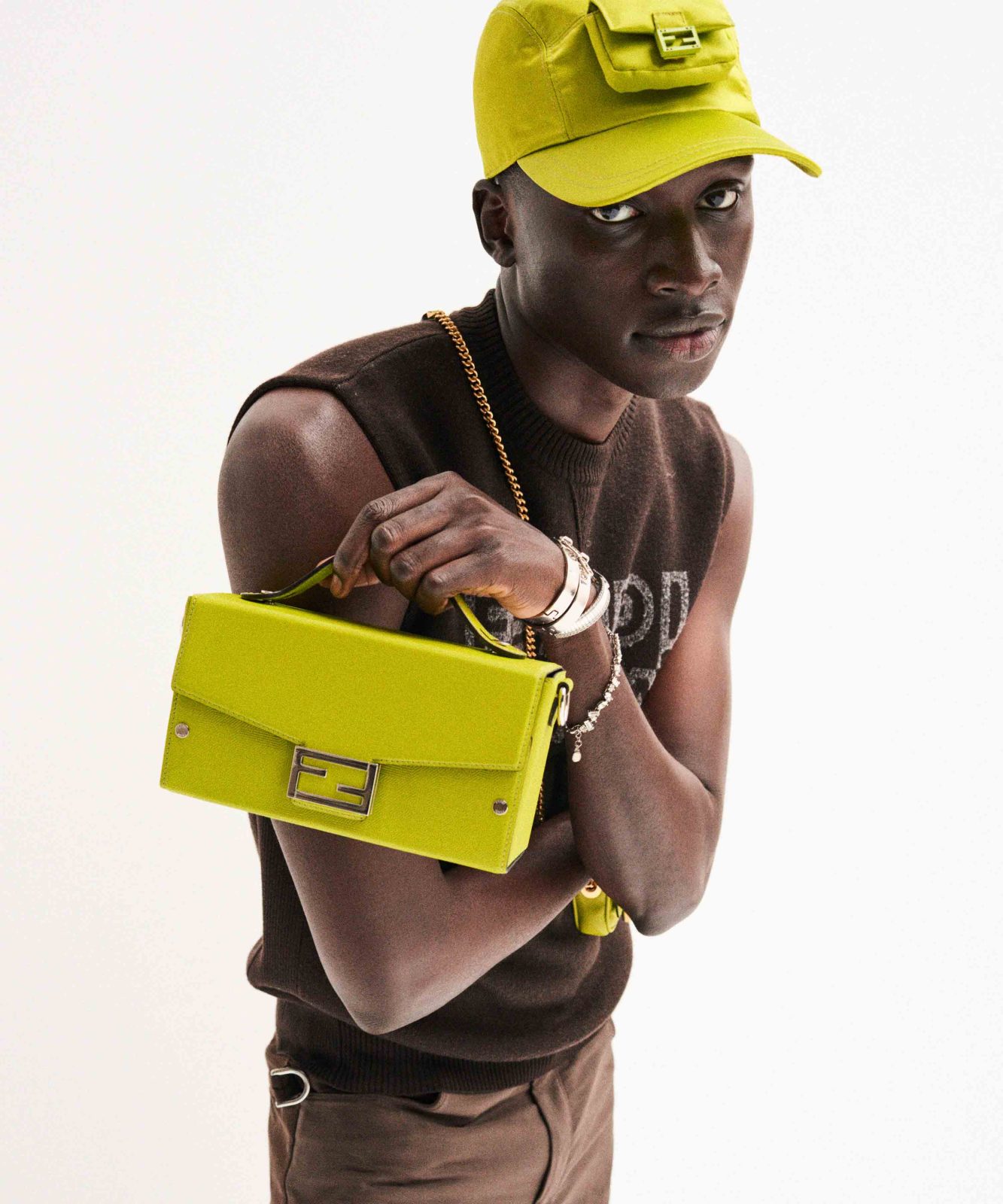 Haute Living's Editorial Featuring Fendi's New Peekaboo Bags