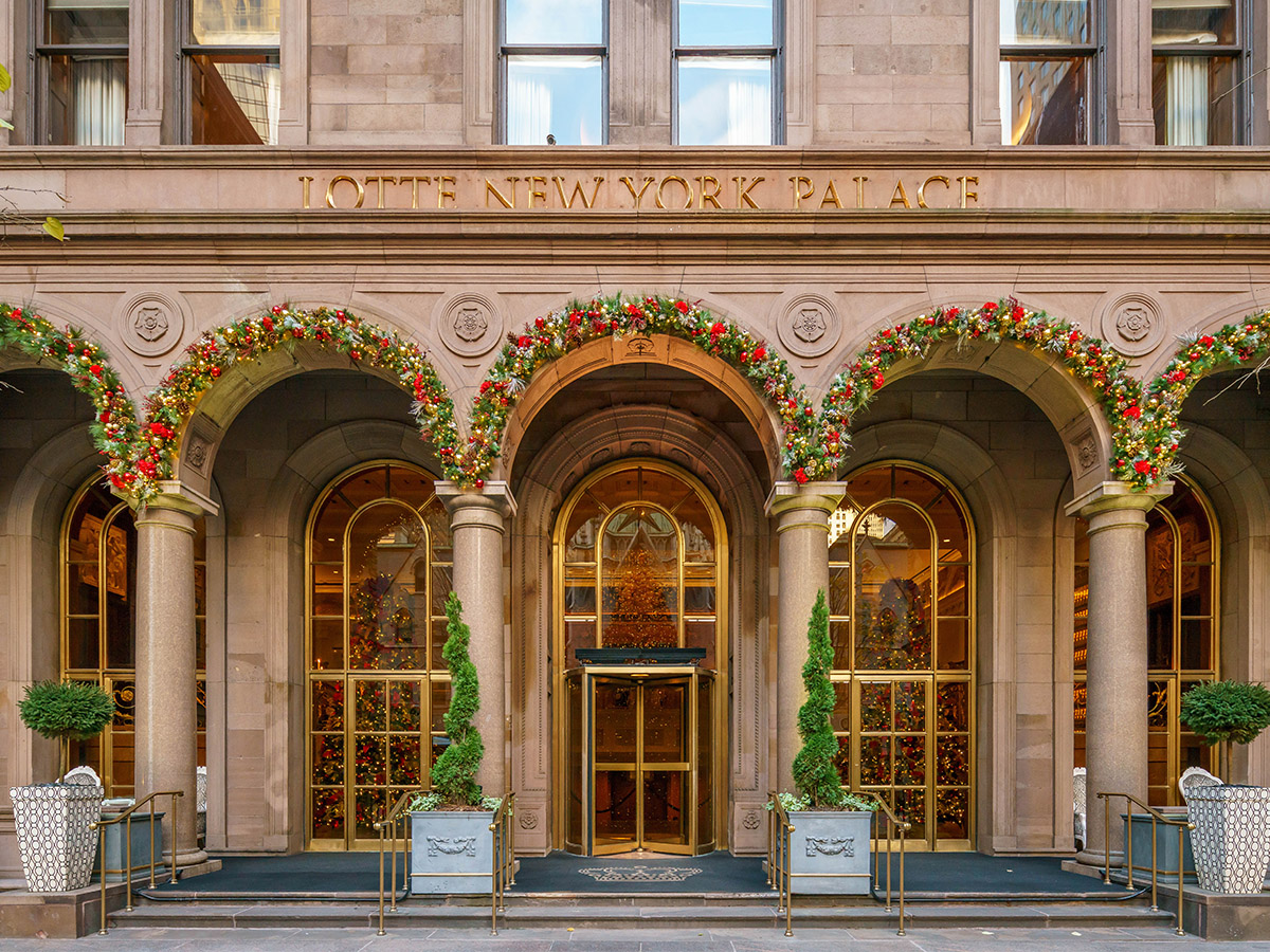 Holidays At The Palace: The Iconic Lotte New York Palace Is Offering Luxury Holiday Experiences