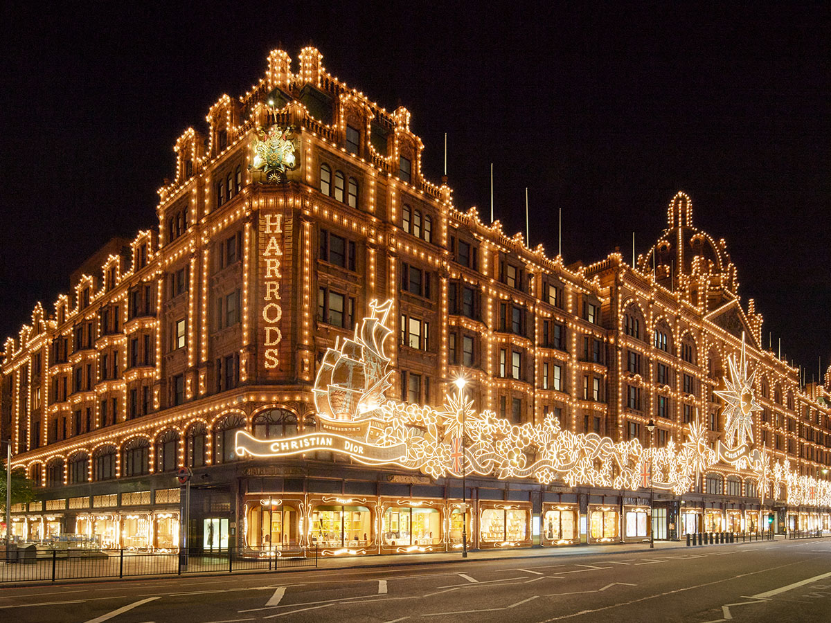 Indulge In The Holiday Season With Dior At Their Festive Takeover Of Harrods In London