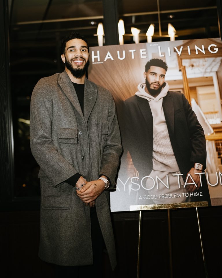 Boston Celtics’ Jayson Tatum Makes An All-Star Appearance As Haute Living’s Latest Cover Star