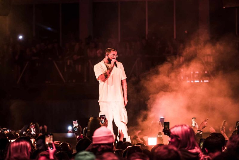 Drake Performs at L.A. 'Homecoming' Concert During Super Bowl