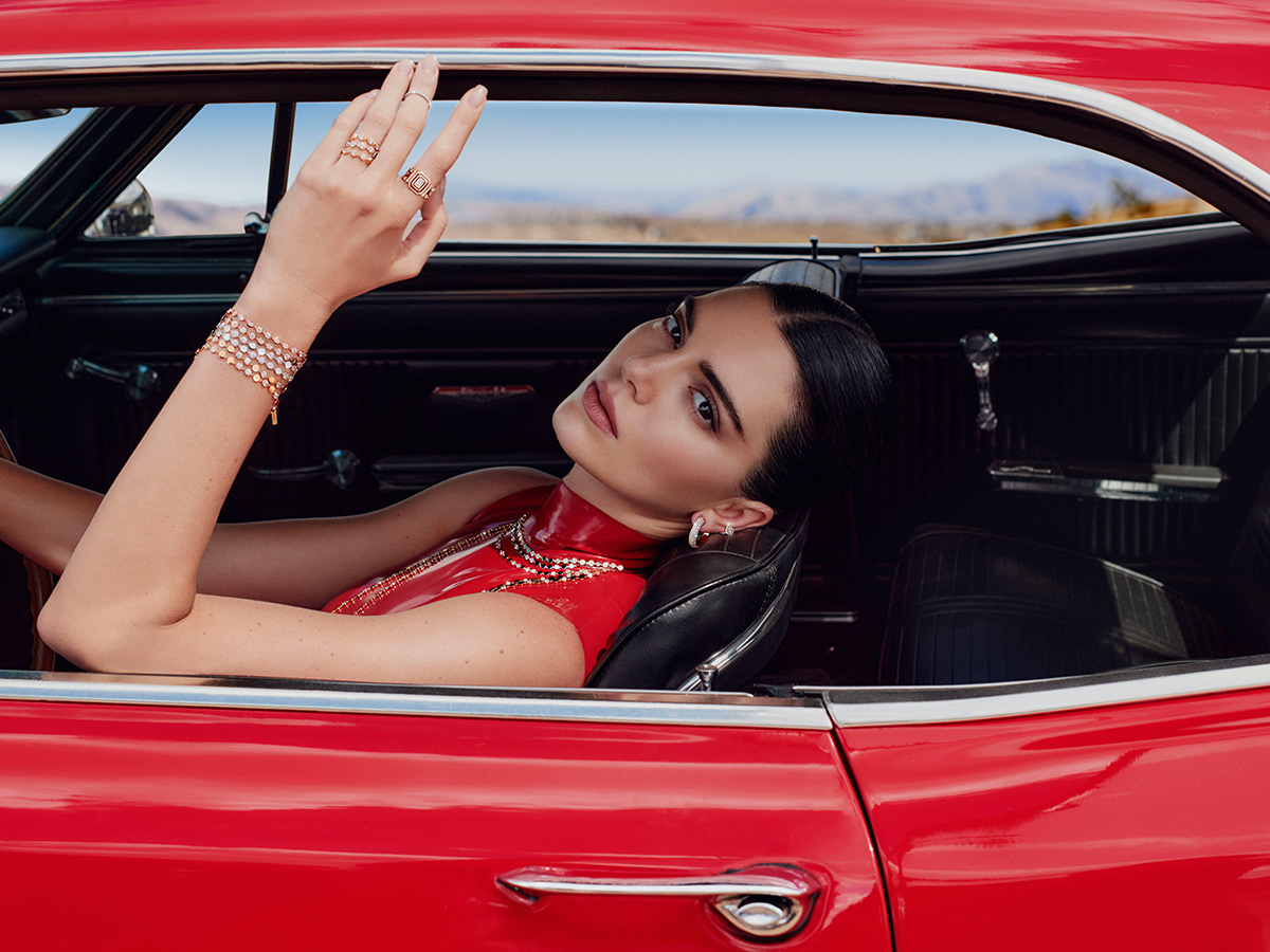 Kendall Jenner Is Joined By Alton Mason For Thew New Messika Campaign