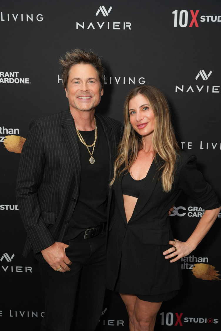 Haute Living Celebrates Rob Lowe At Grant Cardone's Malibu Home