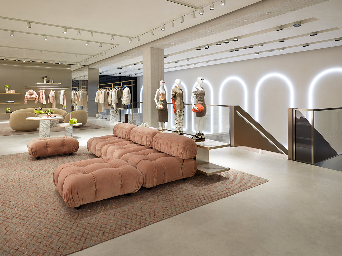 Fendi's New Boutique In Germany’s Fashion Capital, Dusseldorf, Is A Work Of Art