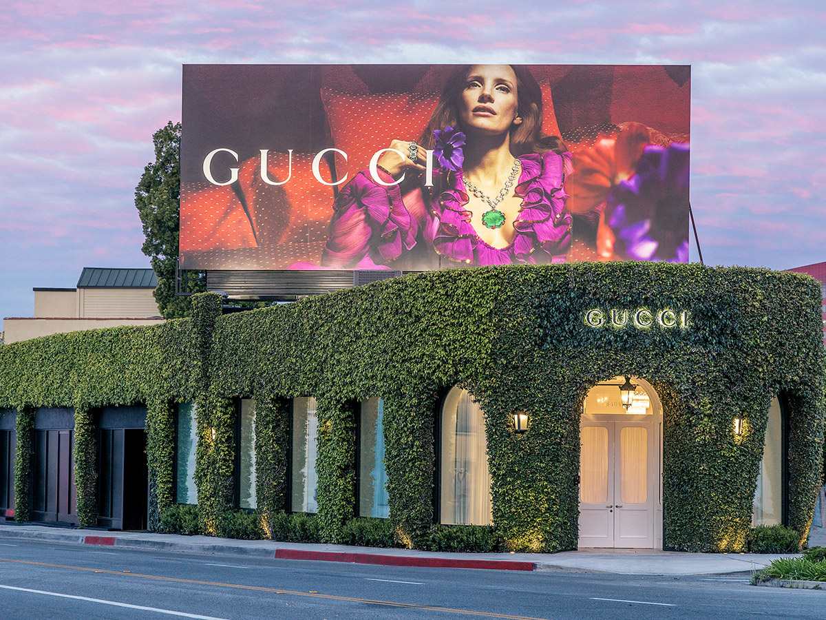 Step Into The Gucci Salon: A New Luxurious, High-End Boutique Concept In The Heart Of Los Angeles