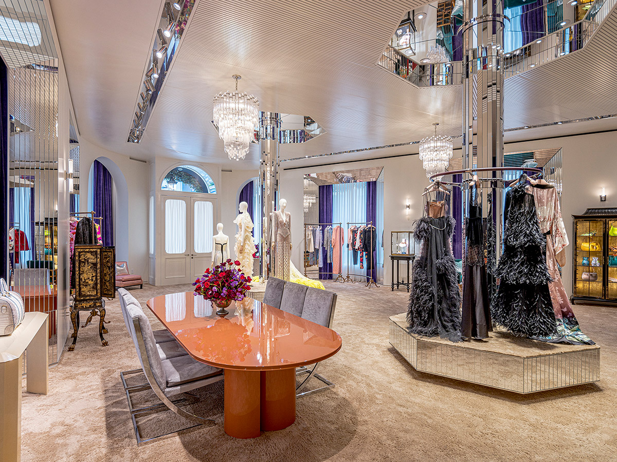Step Into The Gucci Salon: A New Luxurious, High-End Boutique Concept In The Heart Of Los Angeles