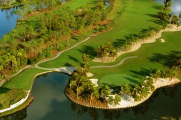 Aerial,Image,Of,Beautiful,Florida,West,Coast,Golf,Course,And