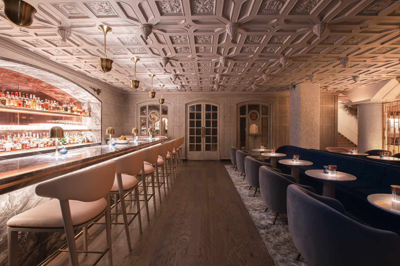 Jean George Vongerichten’s Dining Outlets At Nashville’s Iconic Hermitage Hotel Are Pink Perfectio...