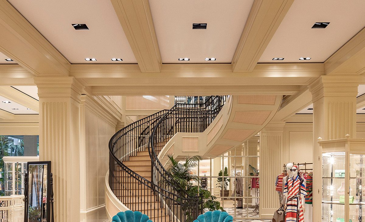 Introducing Gucci's Stylish Two-Story Bal Harbour Boutique