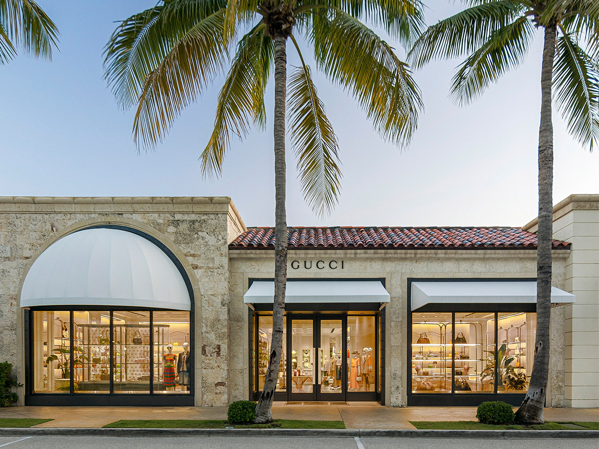 Gucci Opens New Boutique in Palm Beach on Worth Avenue