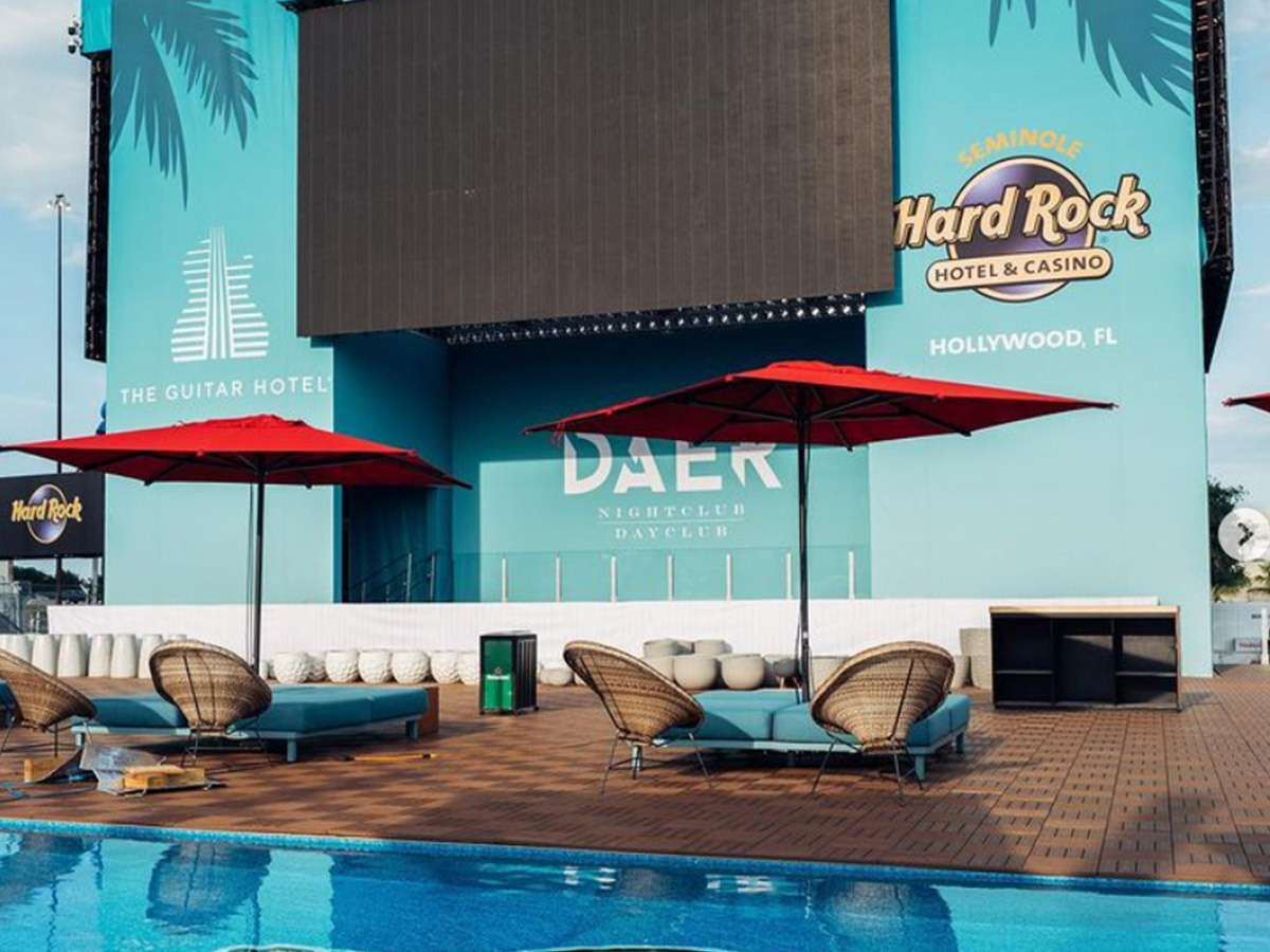 Keith Sheldon Has Mastered The Art Of Entertainment At The Hard Rock Beach Club At the Miami Grand Prix