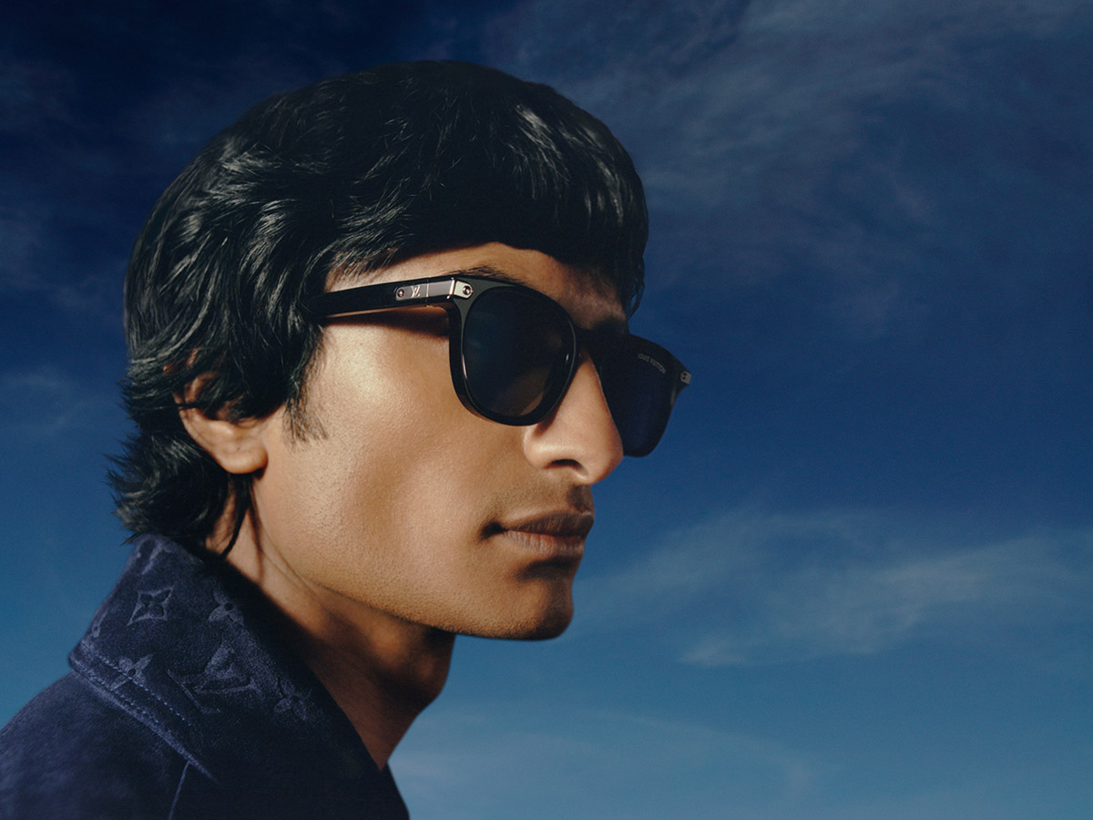 Louis Vuitton LV Rise Round Sunglasses