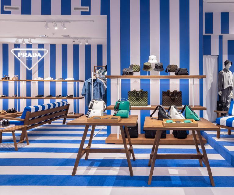 Prada Debuts A Chic New Coastal Look For The Summer At Their East Hampton Boutique