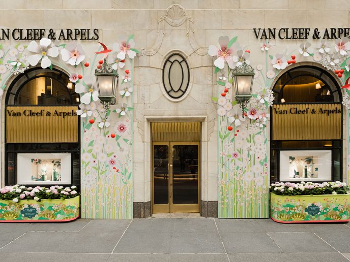 Van Cleef & Arpels’ Grand Fifth Avenue Blooms Return to New York