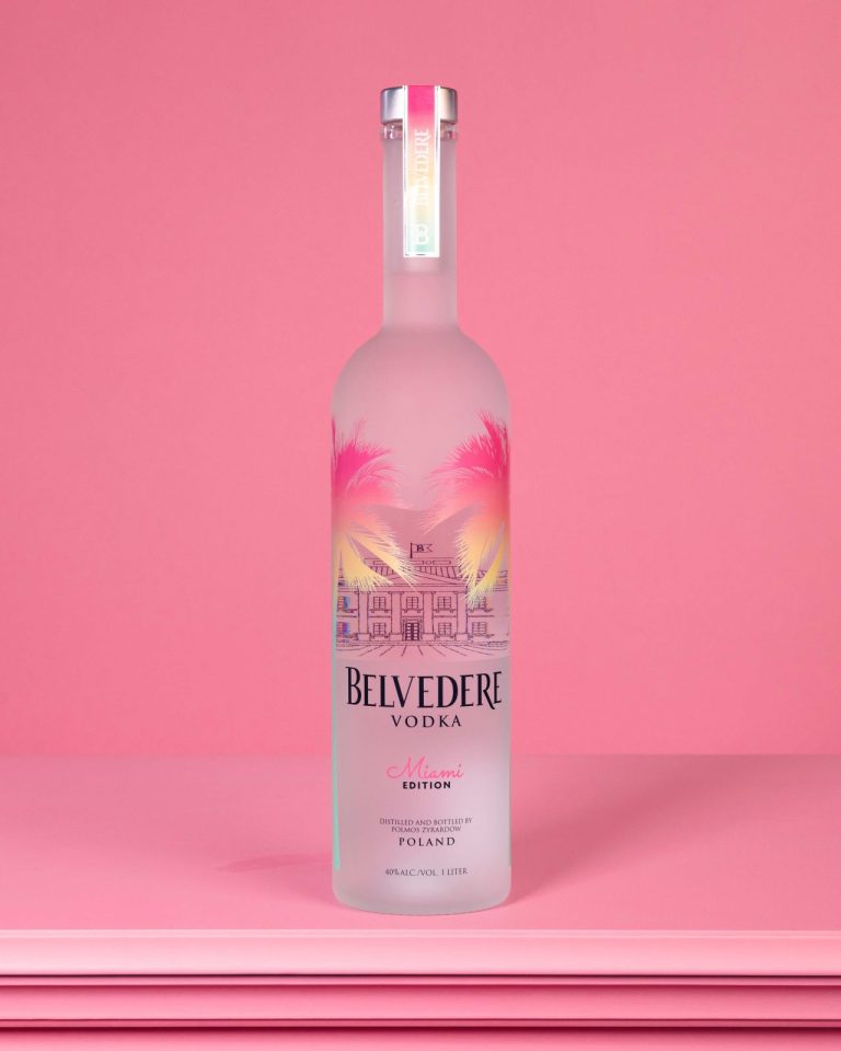 Belvedere Vodka Unveils Second Miami-Inspired Bottle
