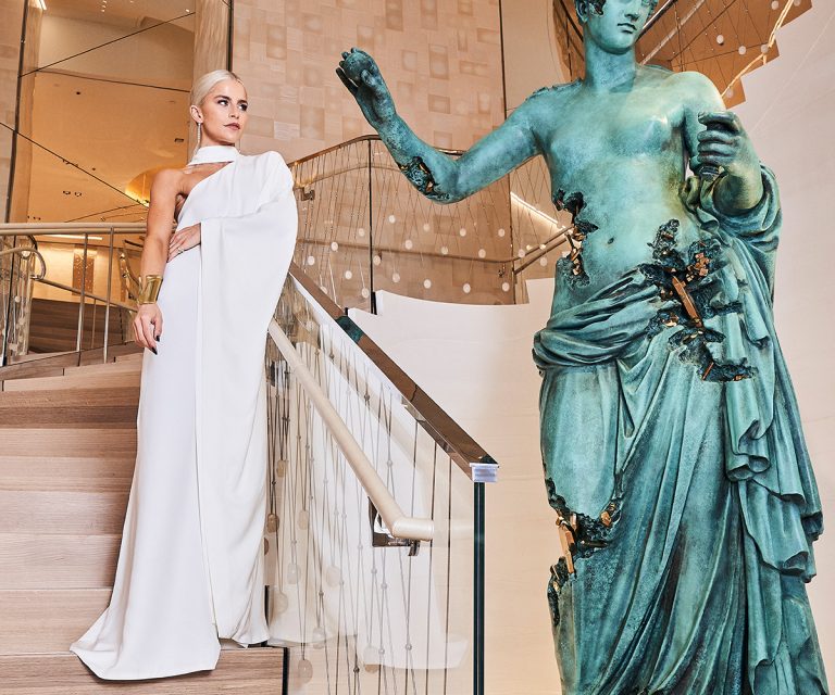 Dreaming In Diamonds: Caroline Daur Spends An Evening At Tiffany’s