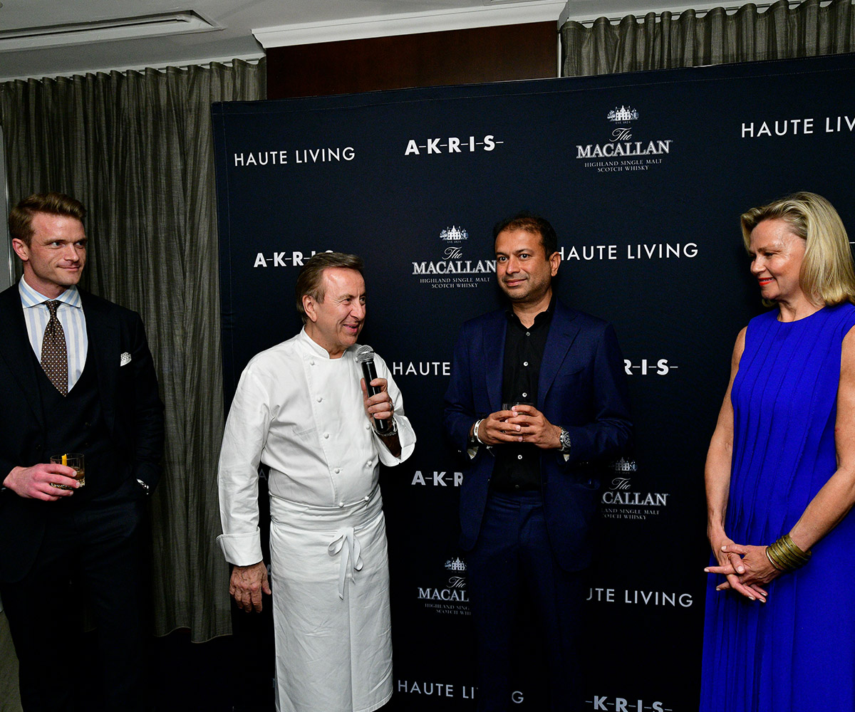 Haute Living Celebrates 30 Years Of Daniel Boulud’s Restaurant Daniel With Akris & The Macallan