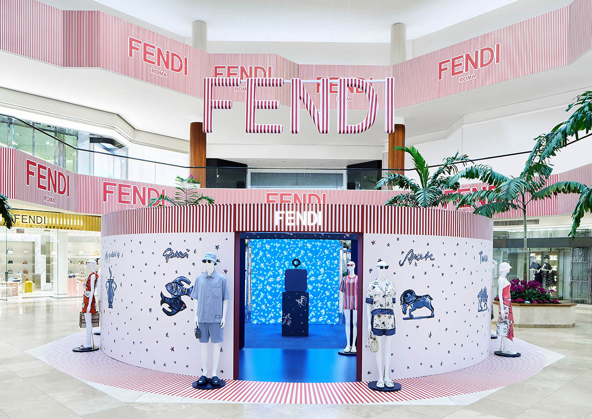 Fendi opens fun pop-up in Manhattan