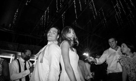 Mark Sanchez and Perry Mattfeld