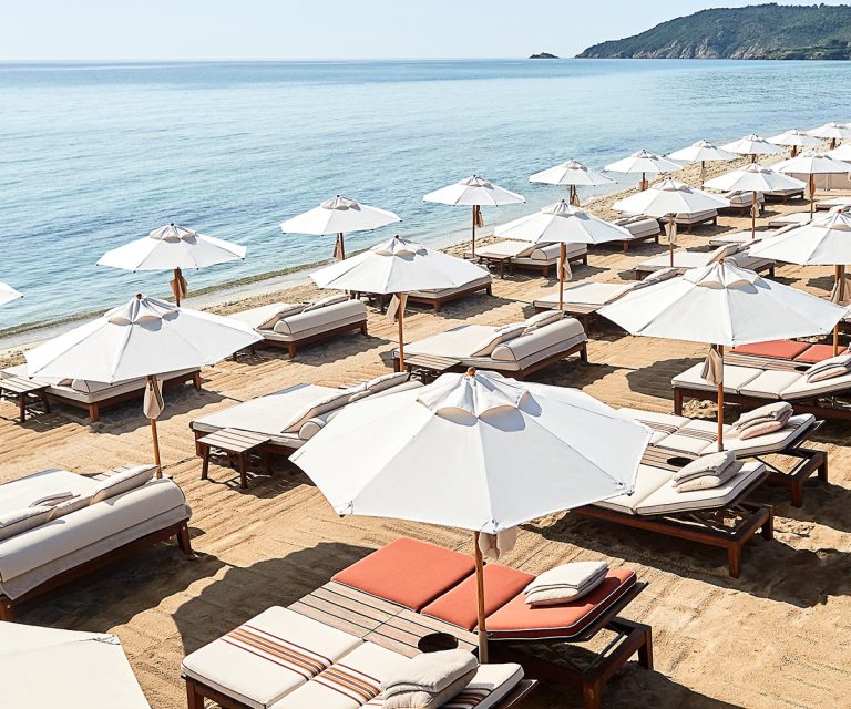Loro Piana Has Taken Over The La Réserve à la Plage Beach Club In Saint-Tropez This Summer