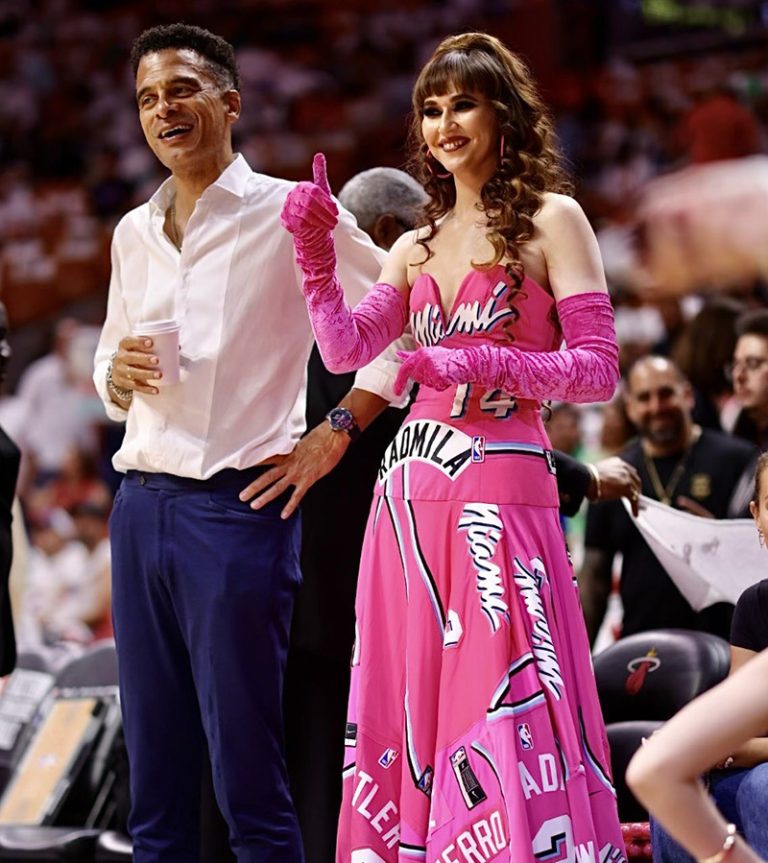 Haute Living Ambassador Radmila Lolly On Being The NBA’s Most Fashionable Courtside Fan