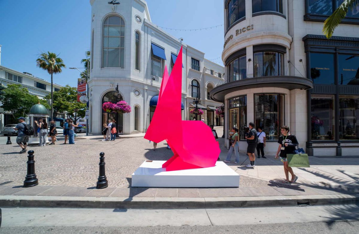 Imagiro, A New Public Art Display From Mr Brainwash, Debuts On Rodeo Drive